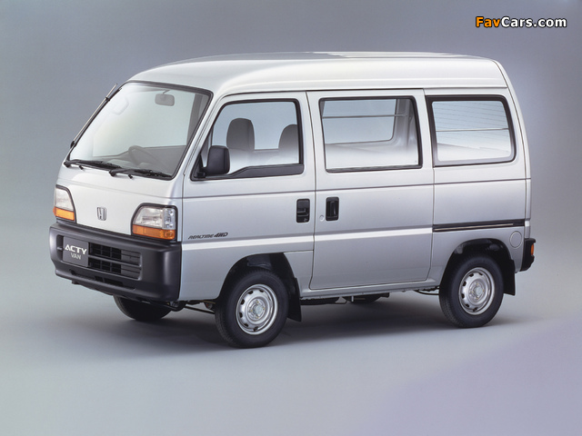 Honda Acty Van 4WD 1994–96 photos (640 x 480)