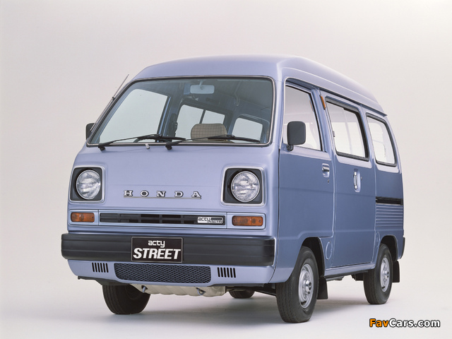 Pictures of Honda Acty Street High Roof 1981–82 (640 x 480)