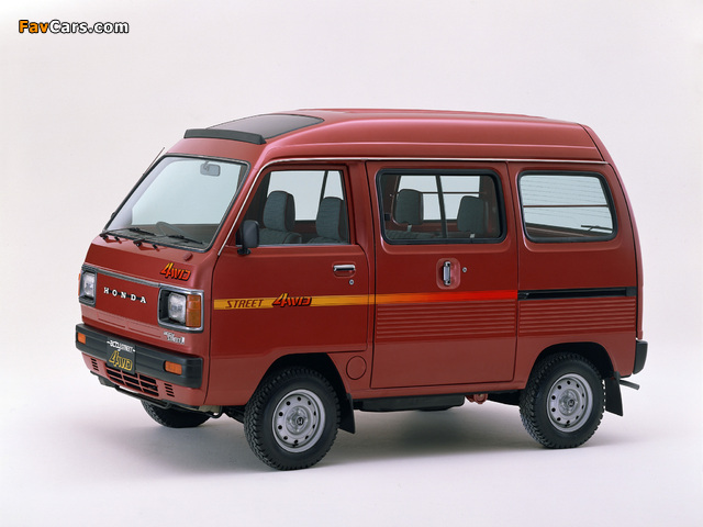 Honda Acty Street L 4WD 1983–85 wallpapers (640 x 480)