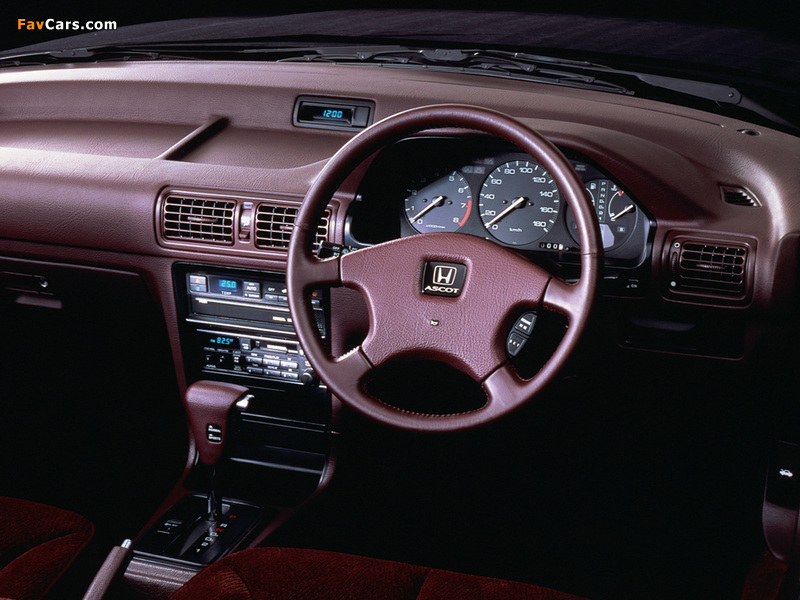 Honda Ascot (CB) 1989–93 images (800 x 600)