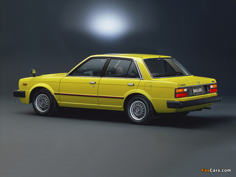 Honda Ballade 1980–82 images (800 x 600)