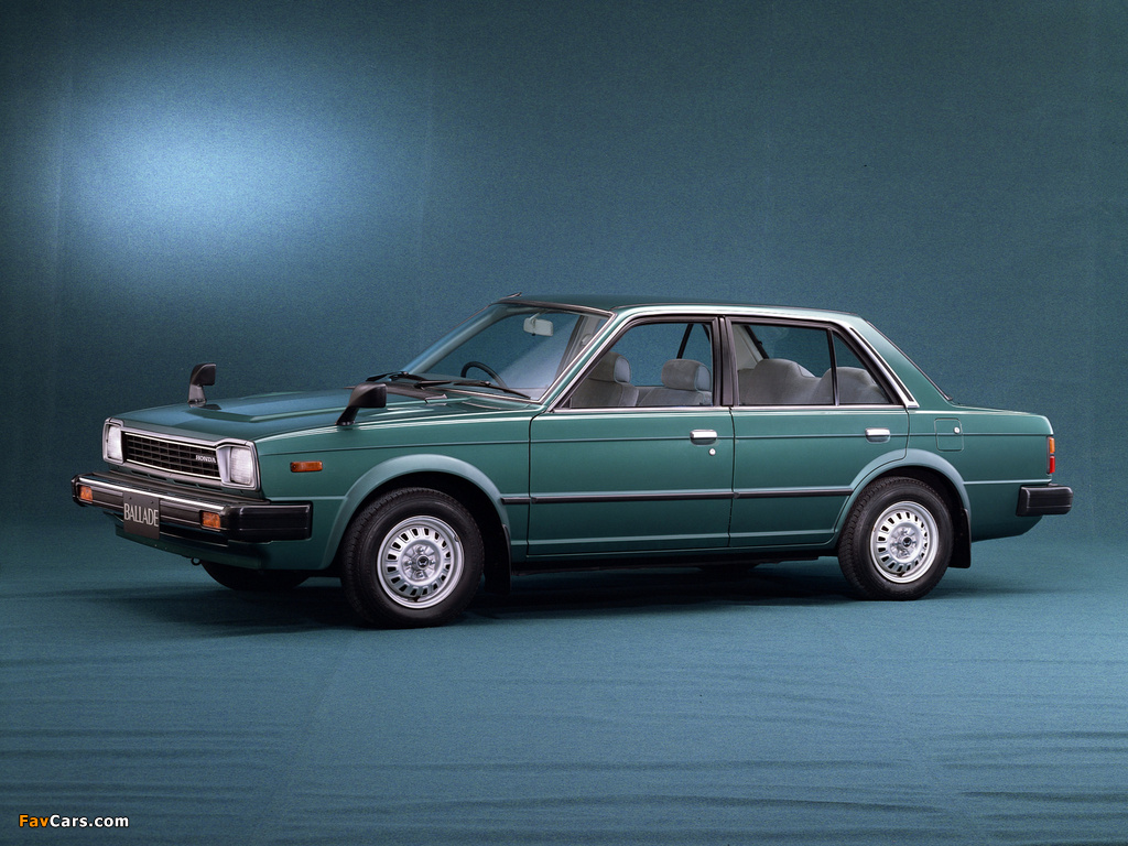 Honda Ballade 1980–82 photos (1024 x 768)