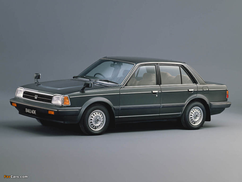 Honda Ballade 1982–83 images (1024 x 768)