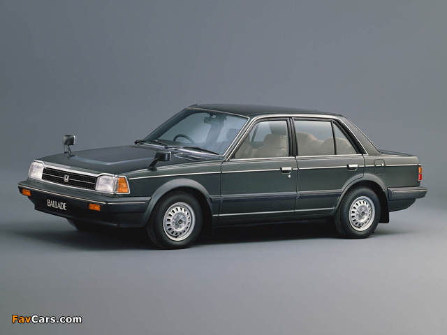 Honda Ballade 1982–83 images (640 x 480)