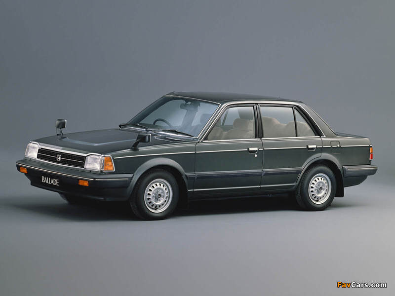 Honda Ballade 1982–83 images (800 x 600)