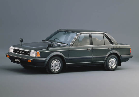 Honda Ballade 1982–83 images