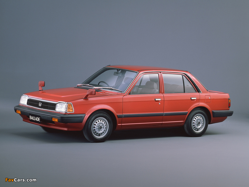 Honda Ballade 1982–83 pictures (800 x 600)