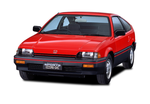 Honda Ballade Sports CR-X 1983–87 images