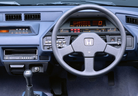 Honda Ballade Sports CR-X 1983–87 photos