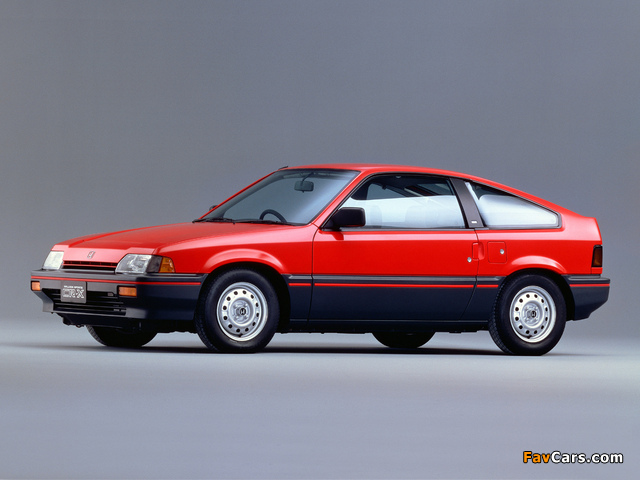 Honda Ballade Sports CR-X 1983–87 pictures (640 x 480)