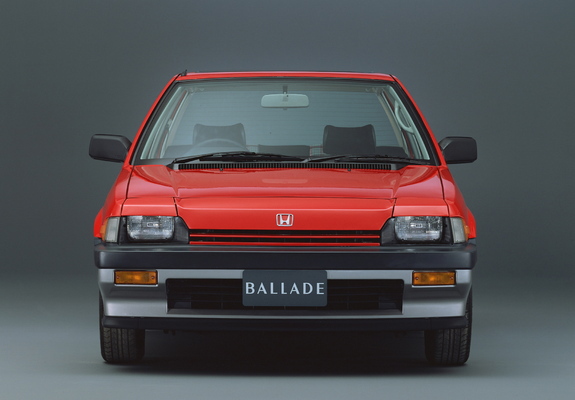 Honda Ballade 1983 pictures