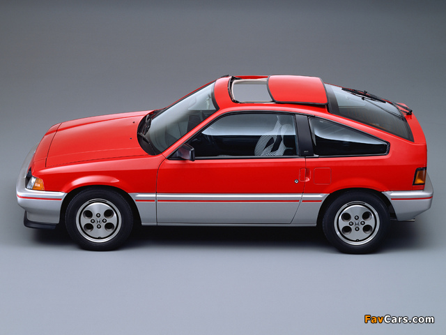 Honda Ballade Sports CR-X 1983–87 pictures (640 x 480)