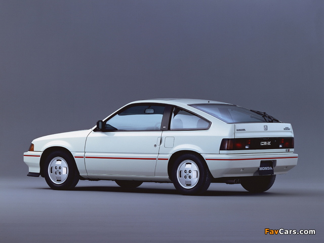 Honda Ballade Sports CR-X 1983–87 wallpapers (640 x 480)