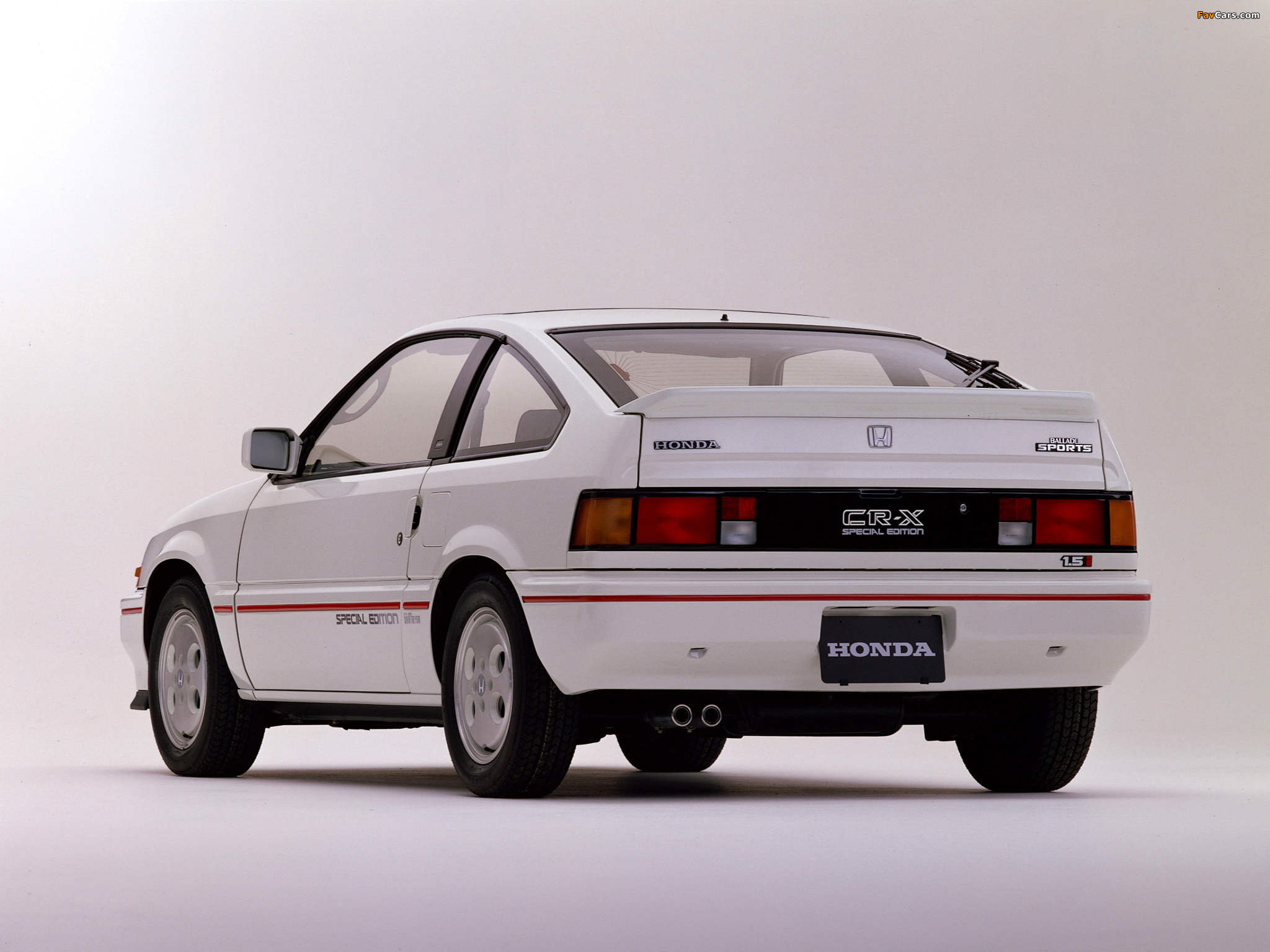 Honda Ballade Sports CR-X Special Edition 1984 images (2048 x 1536)