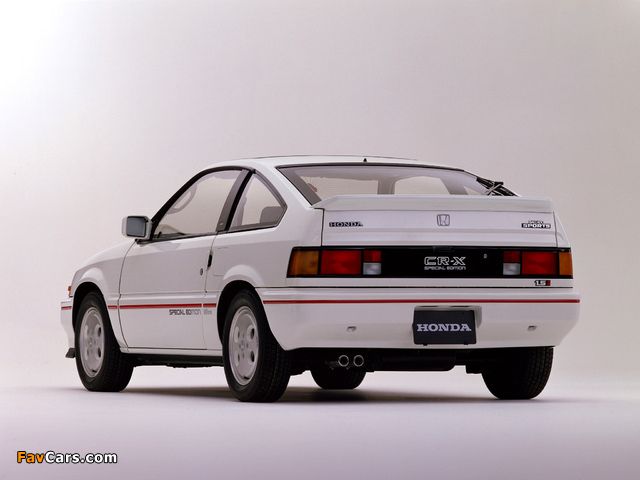 Honda Ballade Sports CR-X Special Edition 1984 images (640 x 480)