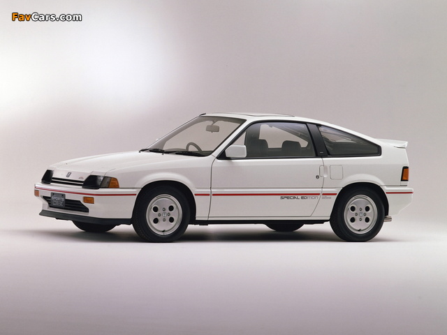 Honda Ballade Sports CR-X Special Edition 1984 pictures (640 x 480)