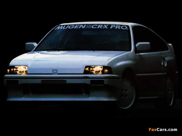 Mugen Honda Ballade Sports CR-X PRO. 1985 images (640 x 480)