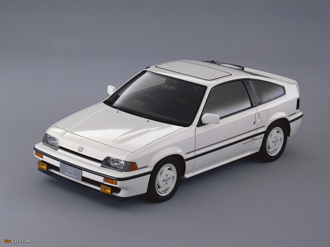 Honda Ballade Sports CR-X F1 Special Edition 1986 images (1280 x 960)