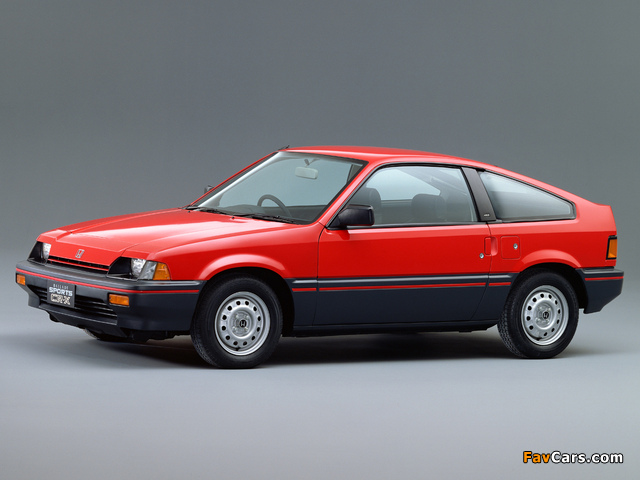 Images of Honda Ballade Sports CR-X 1983–87 (640 x 480)