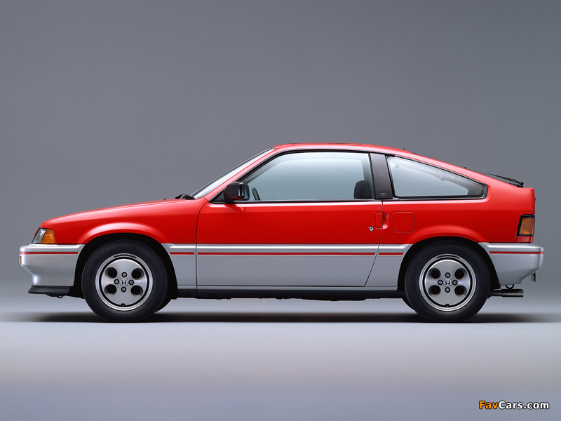 Photos of Honda Ballade Sports CR-X 1983–87 (800 x 600)