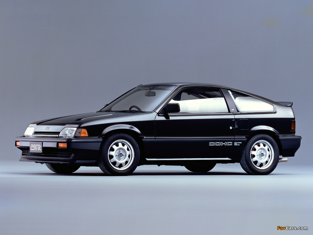 Photos of Honda Ballade Sports CR-X 1983–87 (1024 x 768)
