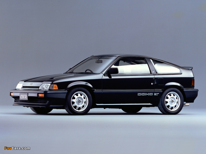 Photos of Honda Ballade Sports CR-X 1983–87 (800 x 600)
