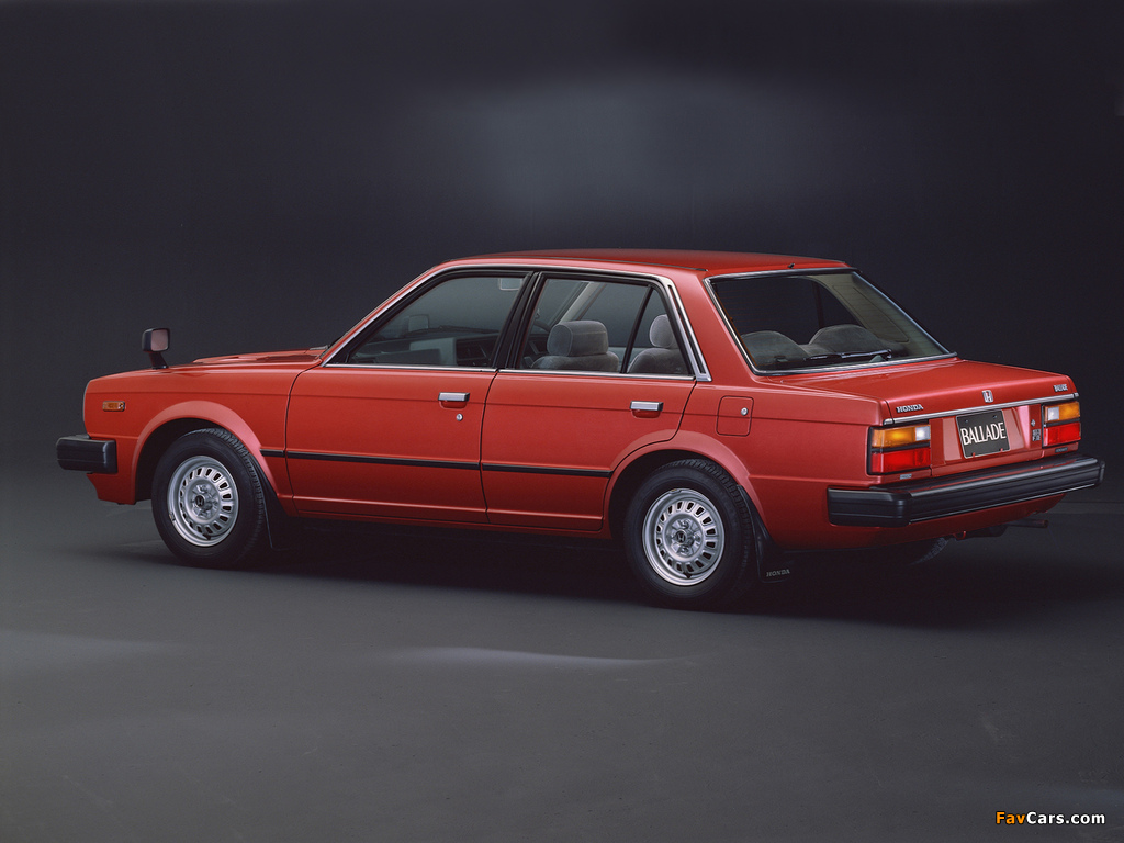 Pictures of Honda Ballade 1980–82 (1024 x 768)