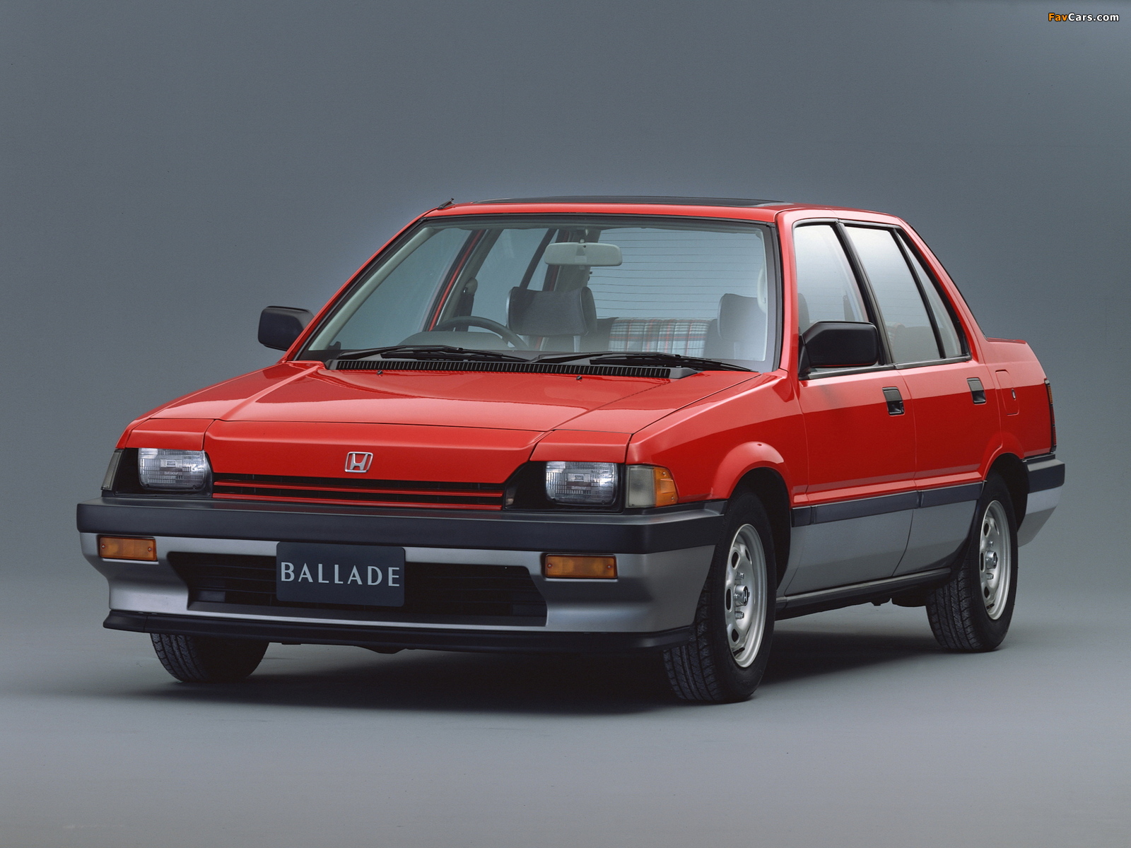 Pictures of Honda Ballade 1983 (1600 x 1200)