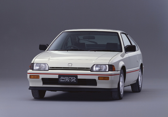 Pictures of Honda Ballade Sports CR-X 1983–87
