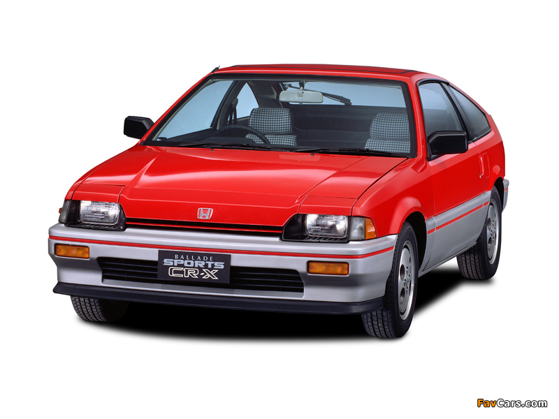 Pictures of Honda Ballade Sports CR-X 1983–87 (800 x 600)
