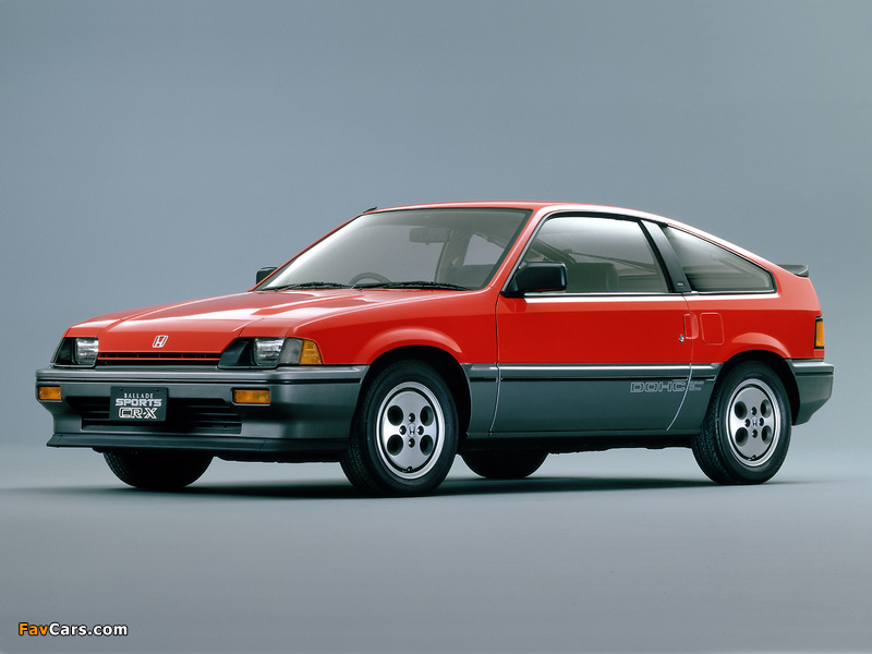 Honda Ballade Sports CR-X 1983–87 wallpapers (800 x 600)