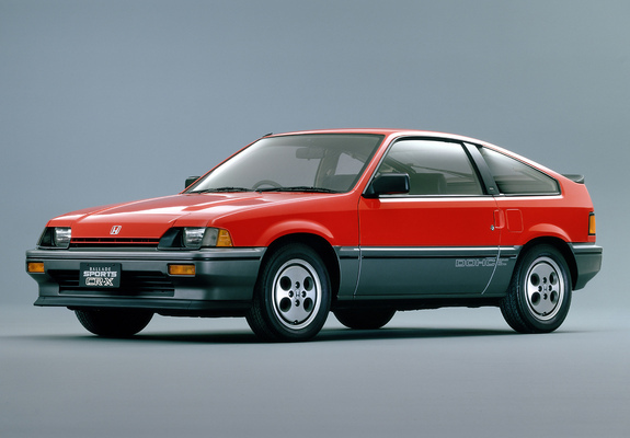 Honda Ballade Sports CR-X 1983–87 wallpapers