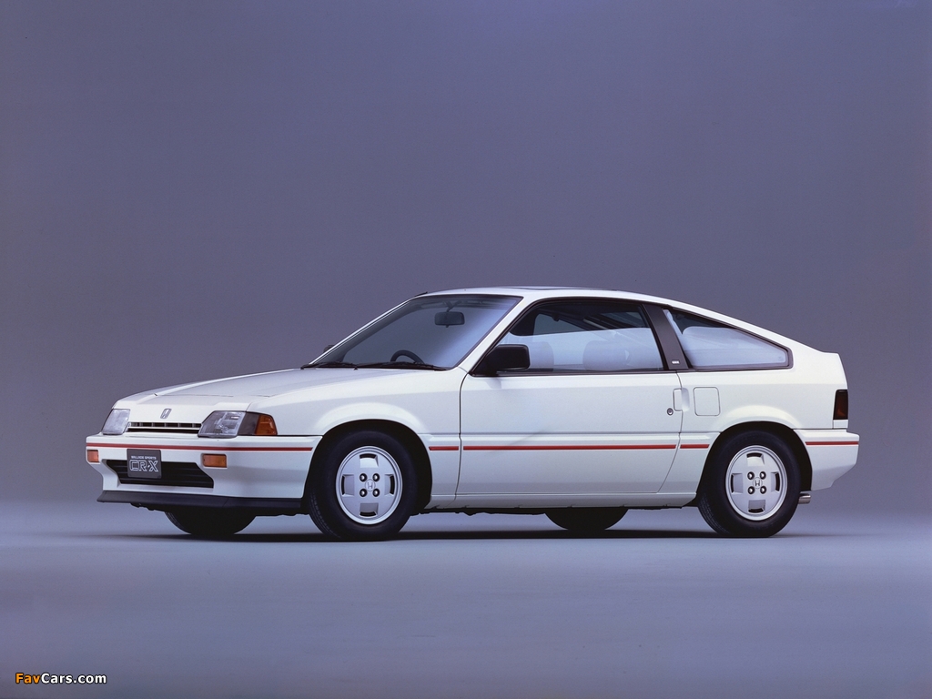 Honda Ballade Sports CR-X 1983–87 wallpapers (1024 x 768)