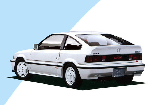 Honda Ballade Sports CR-X F1 Special Edition 1986 wallpapers