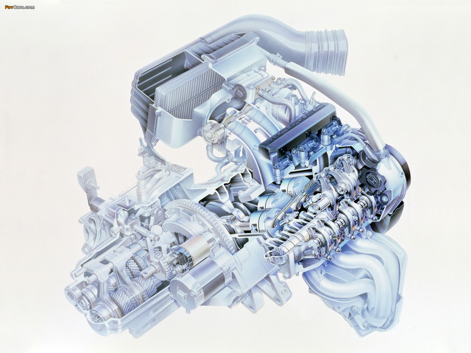Photos of Honda Beat 1991–95. Engines Honda E07A (1600 x 1200)