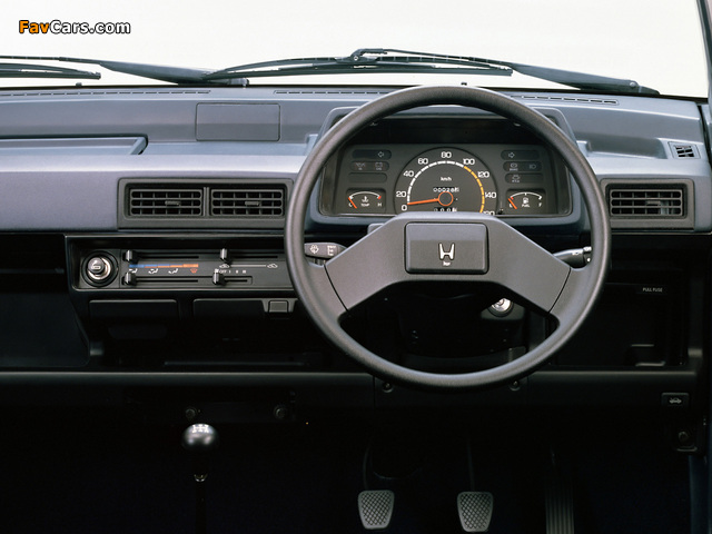 Honda City E 1981–86 images (640 x 480)
