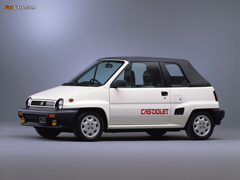 Honda City Cabriolet 1984–86 images (800 x 600)