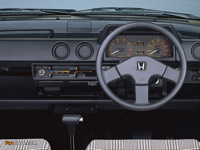 Honda City Cabriolet 1984–86 photos (640 x 480)