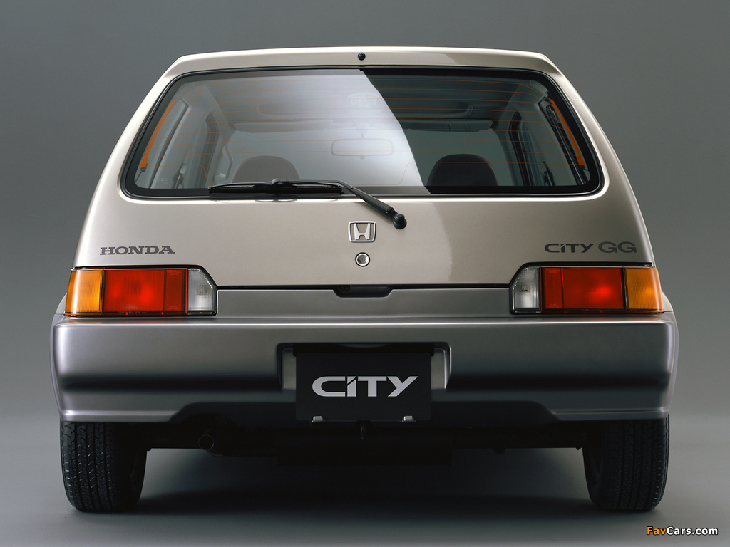 Honda City GG 1986–88 photos (1024 x 768)