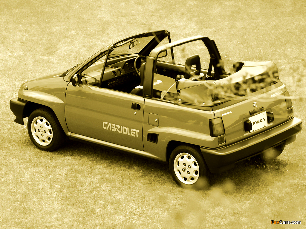 Images of Honda City Cabriolet 1984–86 (1024 x 768)