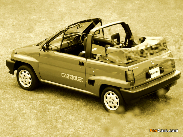 Images of Honda City Cabriolet 1984–86 (640 x 480)