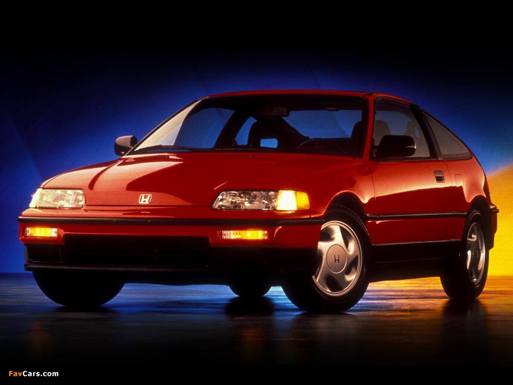 Honda Civic CRX 1988–91 images (1024 x 768)