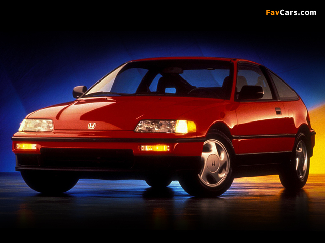 Honda Civic CRX 1988–91 images (640 x 480)