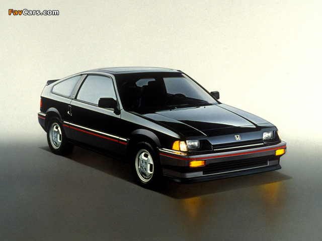 Honda Civic CRX Si 1984–85 photos (640 x 480)