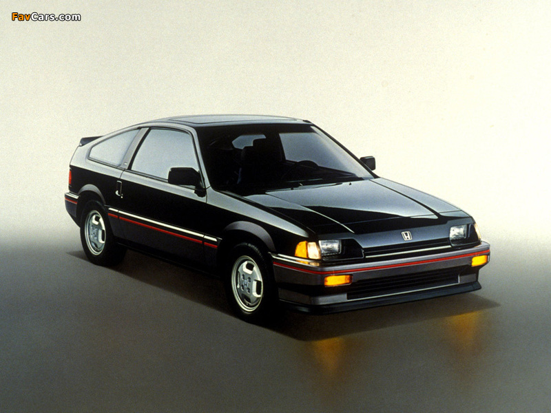 Honda Civic CRX Si 1984–85 photos (800 x 600)