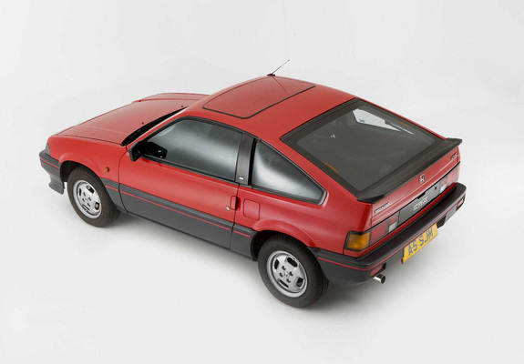 Honda Civic CRX UK-spec 1984–87 wallpapers