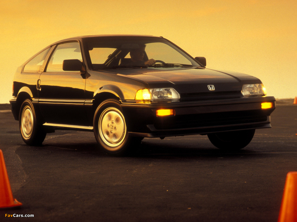 Honda Civic CRX Si 1986–87 images (1024 x 768)