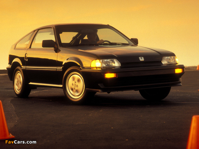 Honda Civic CRX Si 1986–87 images (640 x 480)