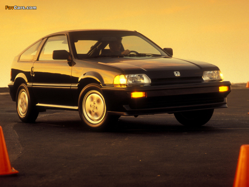 Honda Civic CRX Si 1986–87 images (800 x 600)