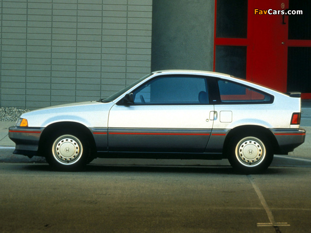 Honda Civic CRX 1986–87 photos (640 x 480)